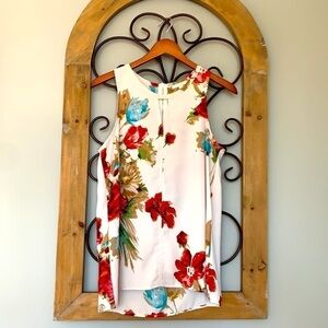 Pleione (Nordstrom) floral tunic tank
